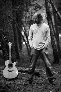Alistair Goodwin - standing tree guitar bw